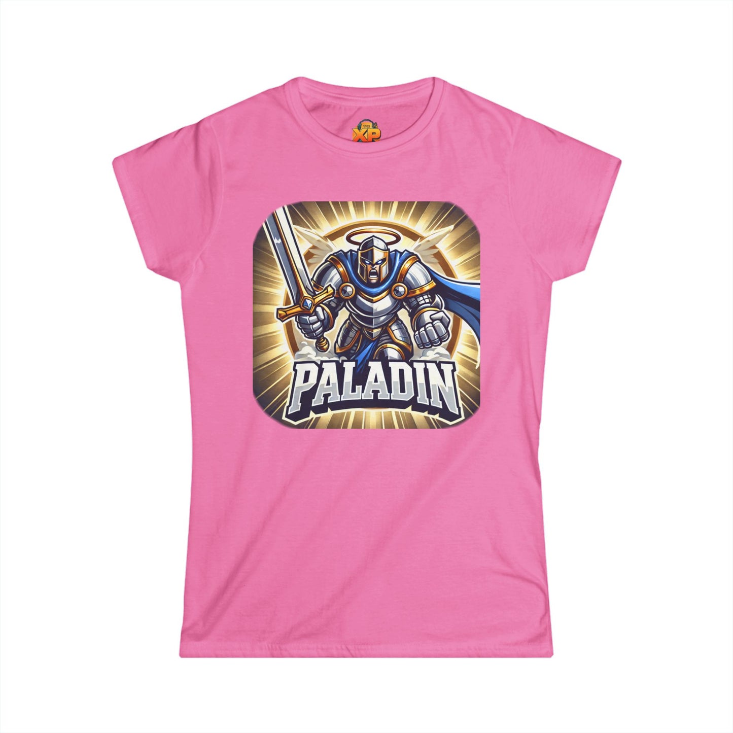 Paladin Cartoon - Women's Softstyle Tee