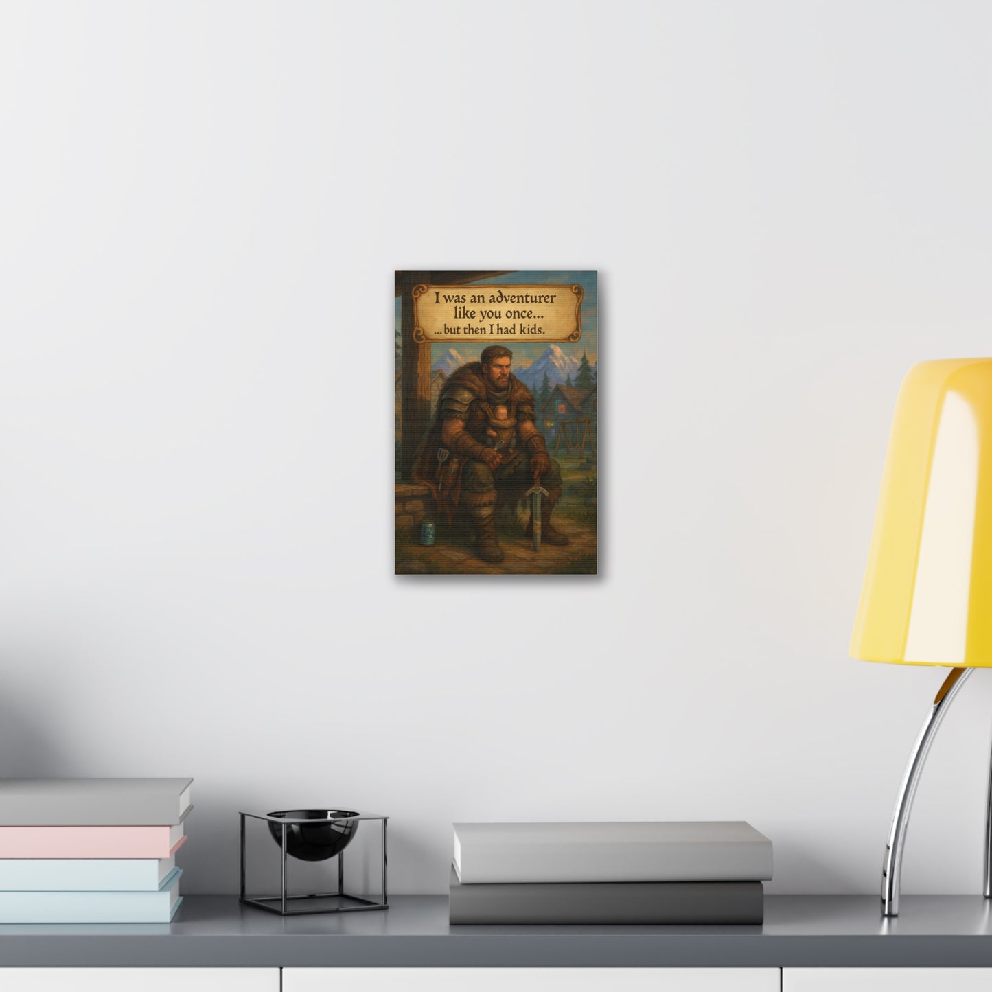 I Was an Adventurer Like You Once... Canvas Art - A Skyrim 'Took An Arrow' Parody