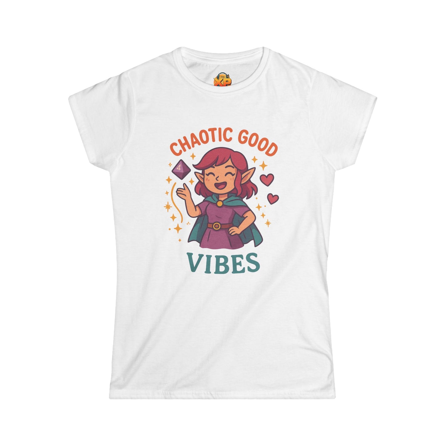 Chaotic Good Vibes - Women's Softstyle Tee