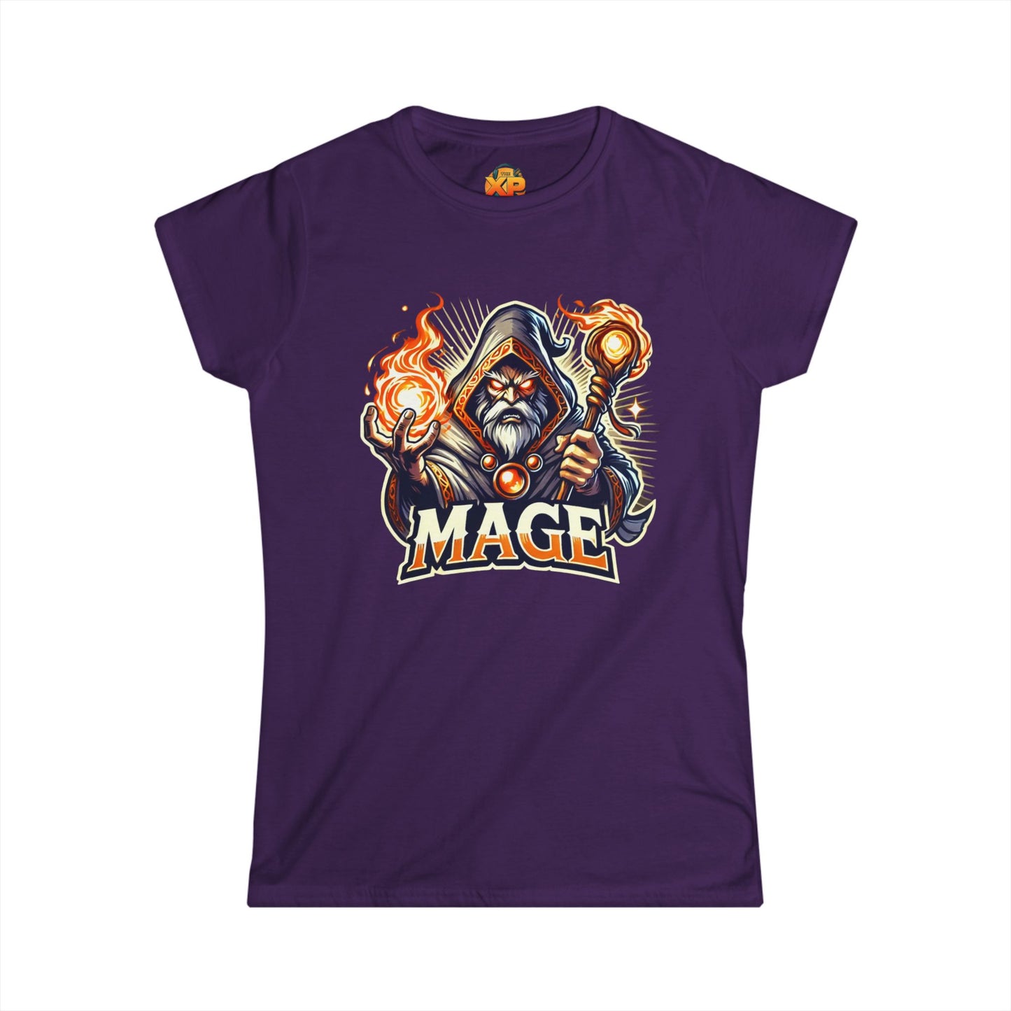 Mage Cartoon - Women's Softstyle Tee