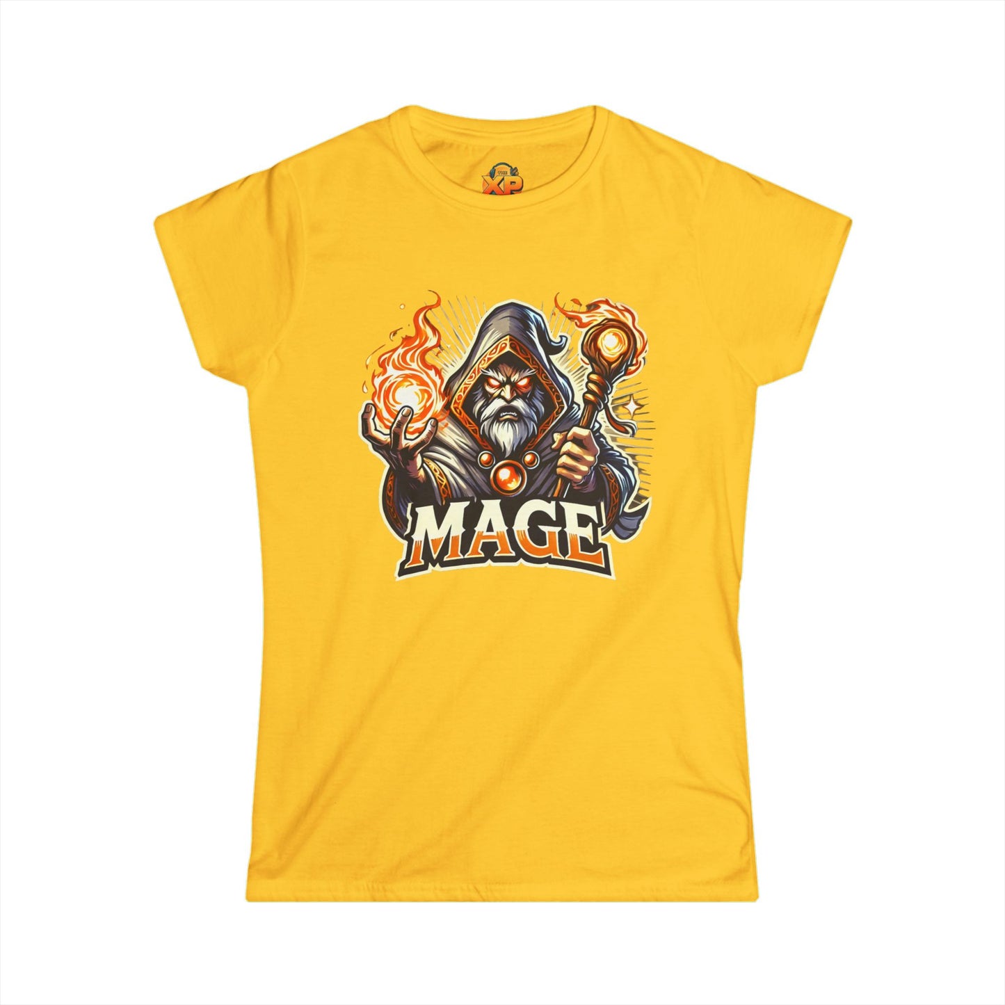 Mage Cartoon - Women's Softstyle Tee