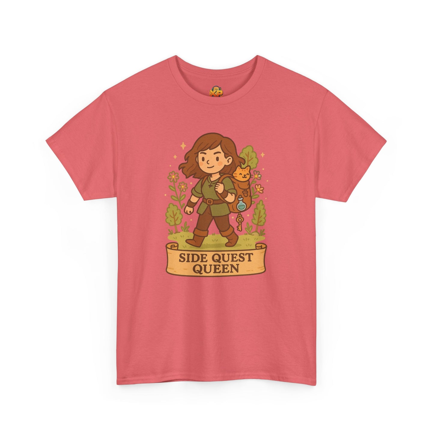 Side Quest Queen - Women's Heavy Cotton Tee
