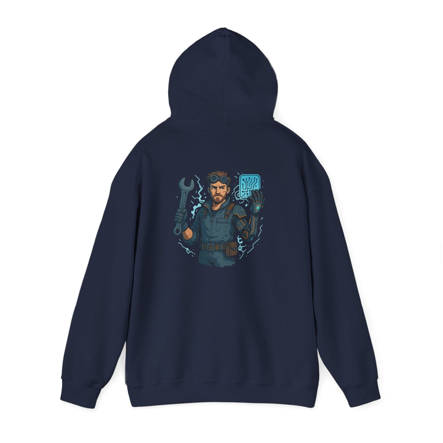 Nerdcore Icons - The Mech Engineer - Unisex Heavy Blend™ Hoodie