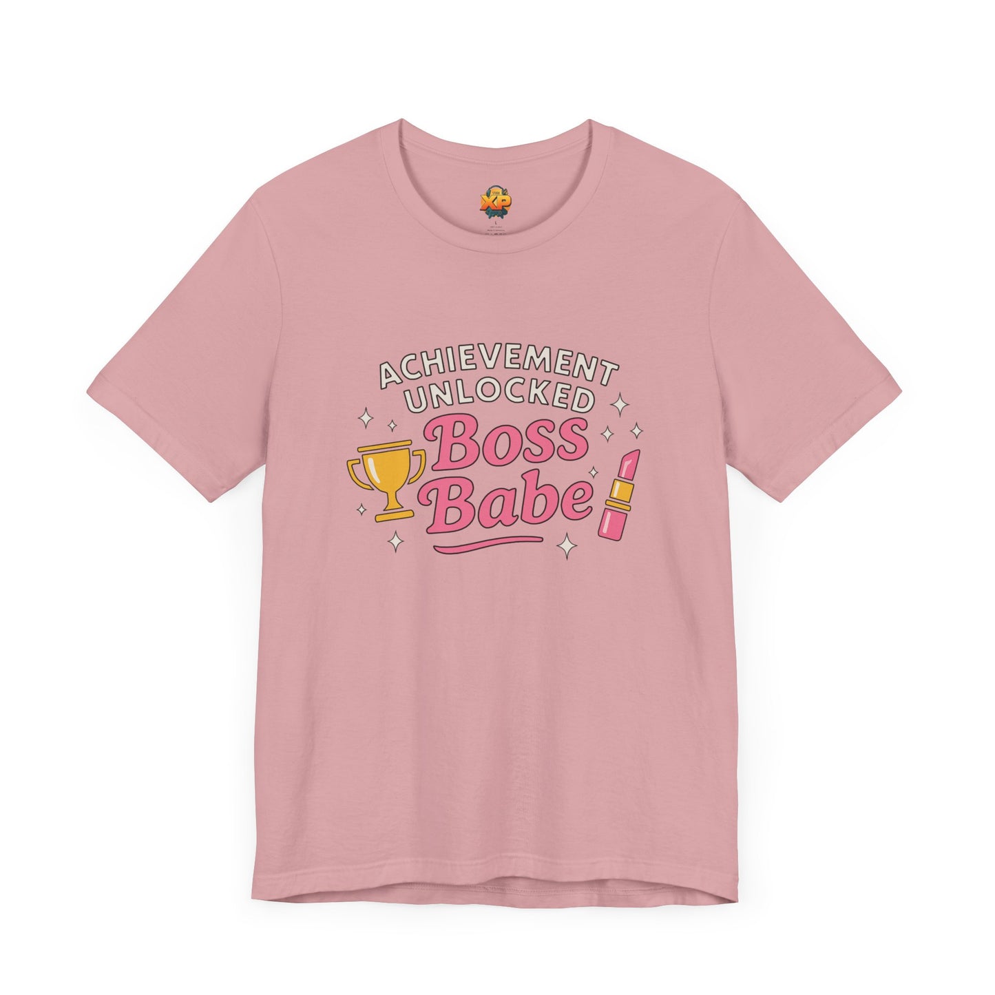 Achievement Unlocked Boss Babe - Women's Jersey Short Sleeve Tee