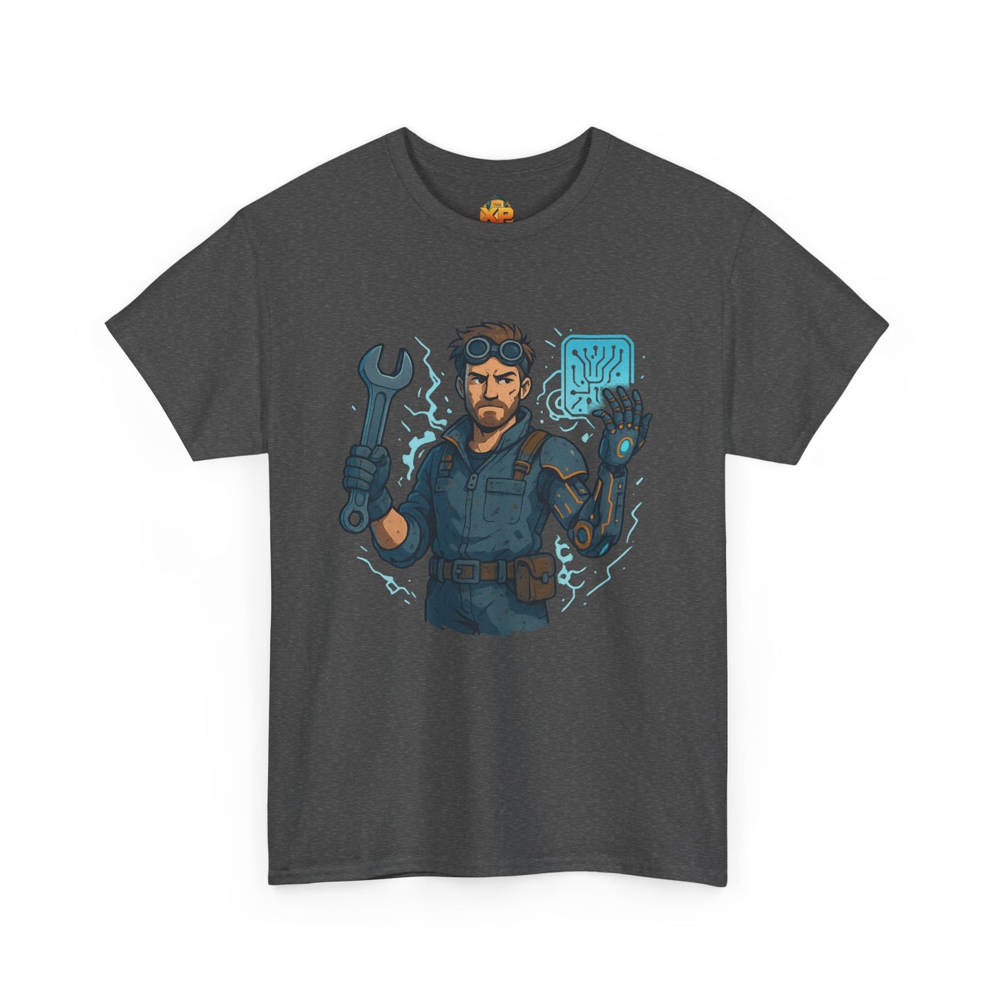 Nerdcore Icons - The Mech Engineer - Unisex Heavy Cotton Tee
