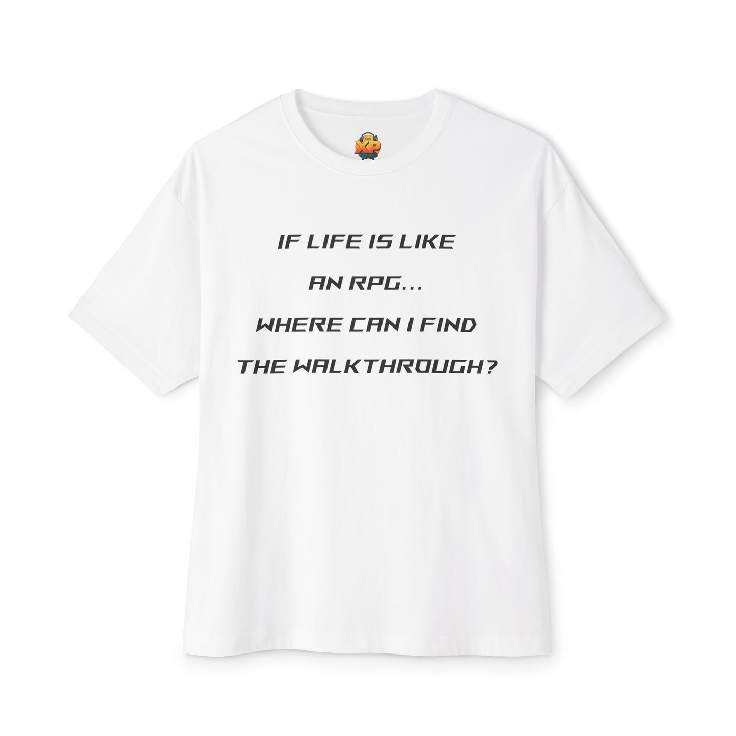 Where is my Walkthrough Guide? Women's Oversized Boxy Tee