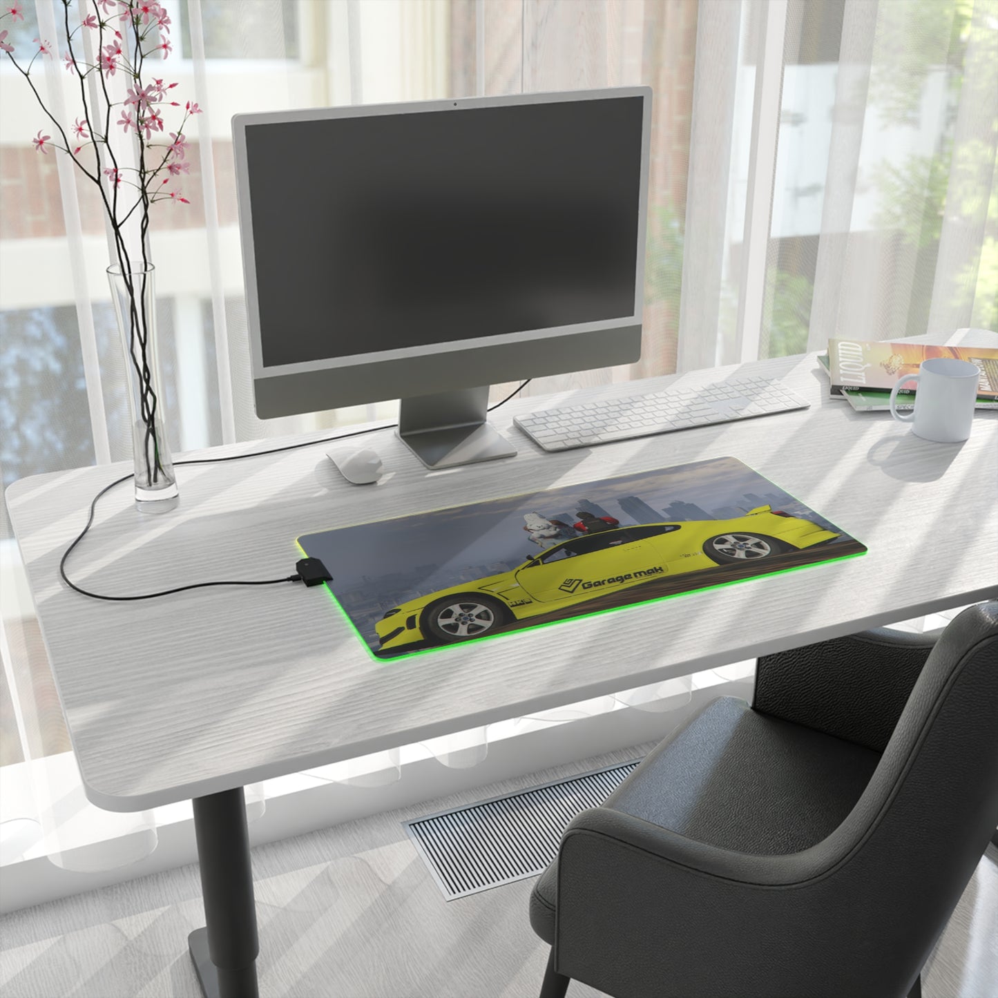 Founders & lovers overlooking their creation - RGB Gaming Mouse Pad