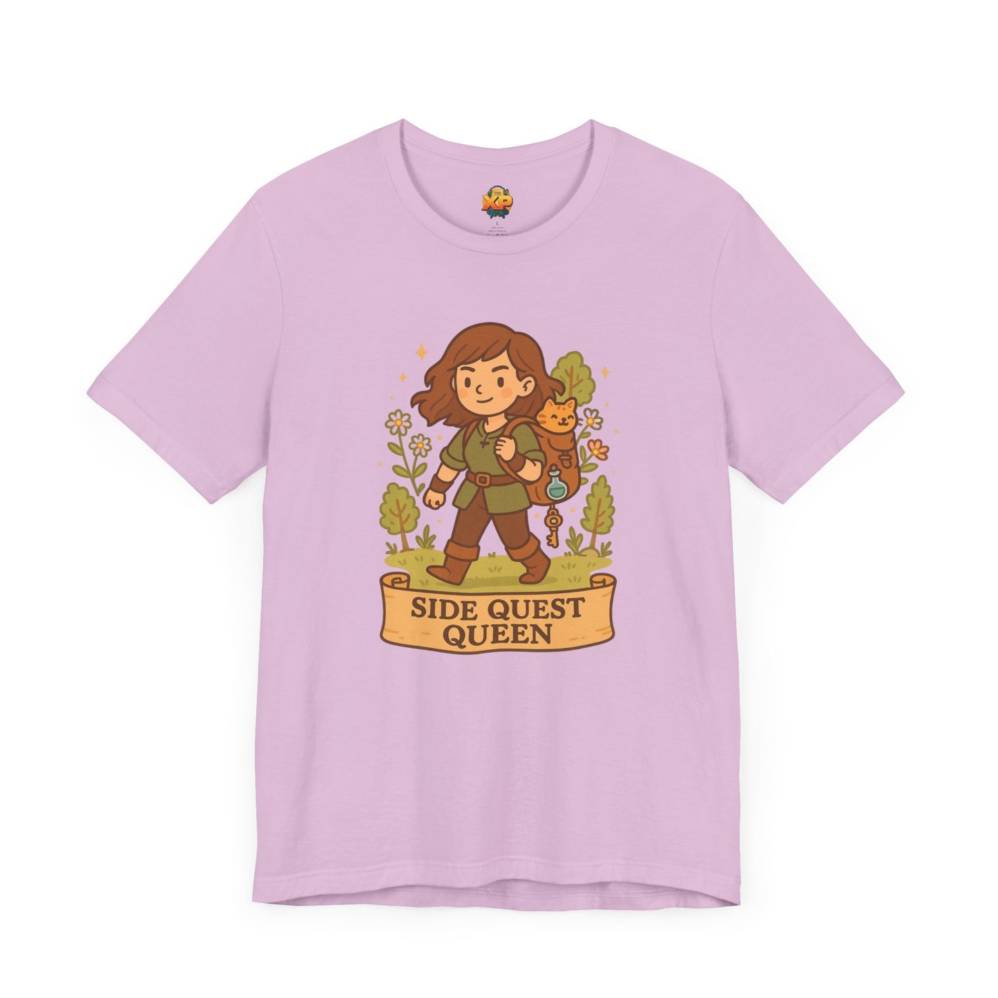 Side Quest Queen - Women's Jersey Short Sleeve Tee