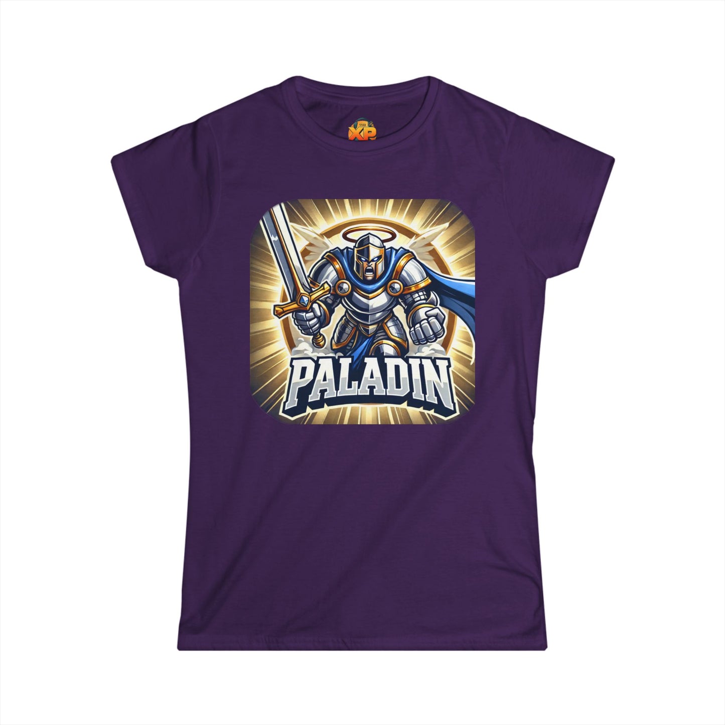 Paladin Cartoon - Women's Softstyle Tee