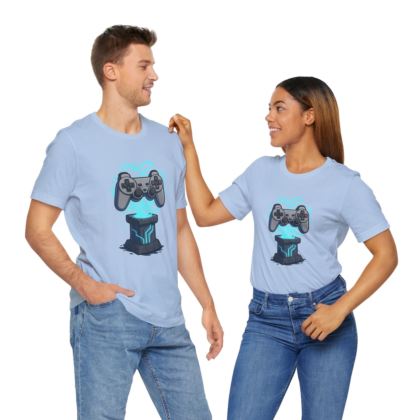 Controller of Power (PS) - Unisex Jersey Short Sleeve Tee