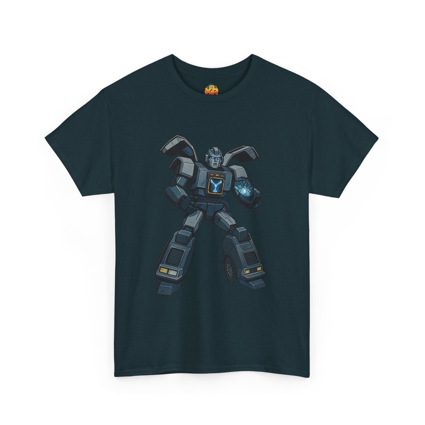 DeLorean Transformer Crossover - Men's Heavy Cotton T-Shirt