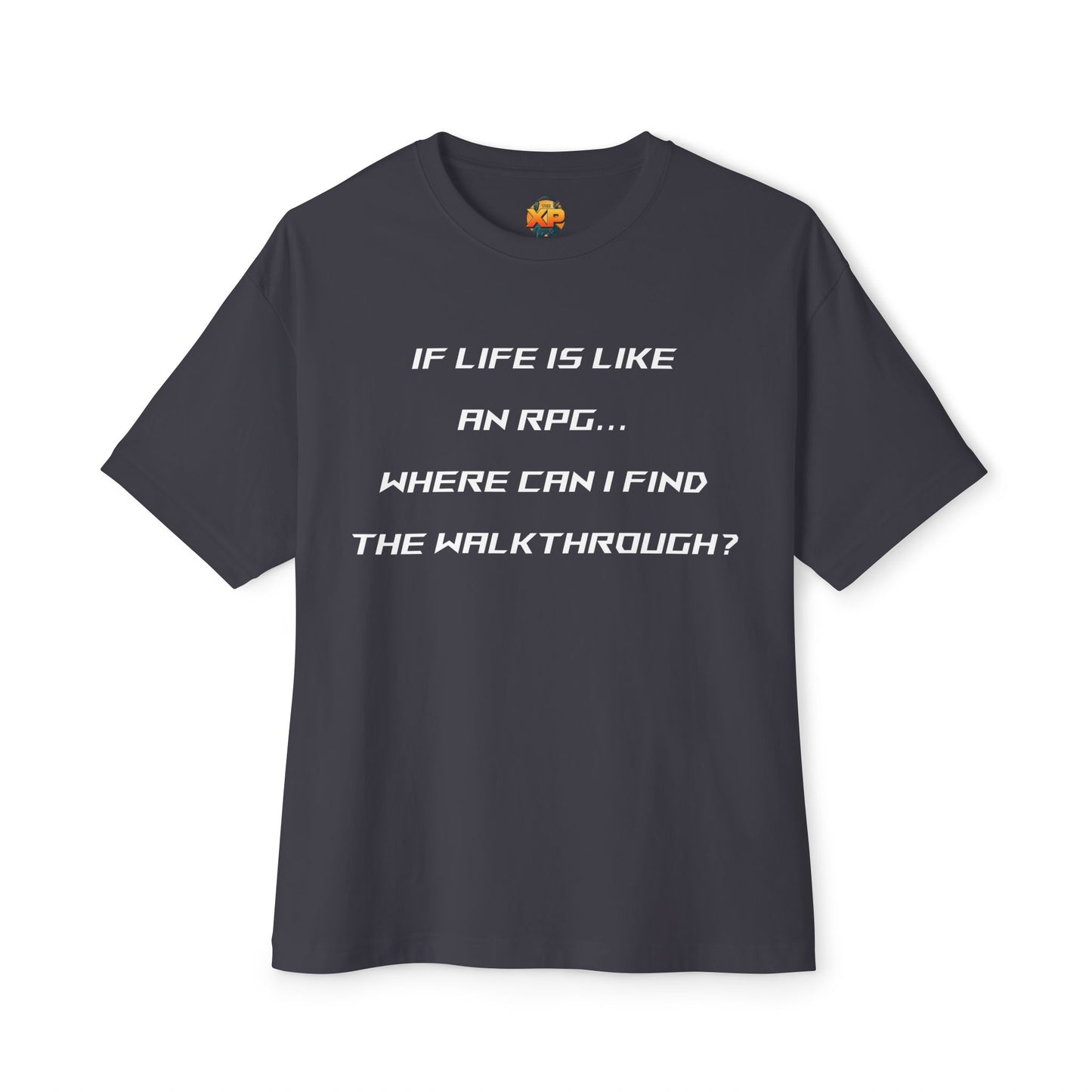 Where is my Walkthrough Guide? Women's Oversized Boxy Tee