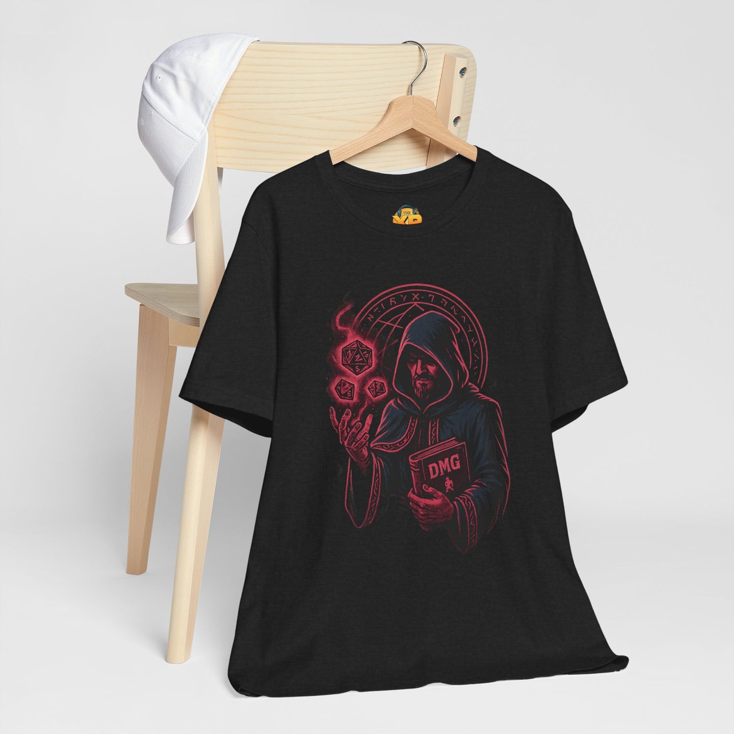 Nerdcore Icons - The Dungeon Master (Red) - Unisex Jersey Short Sleeve Tee