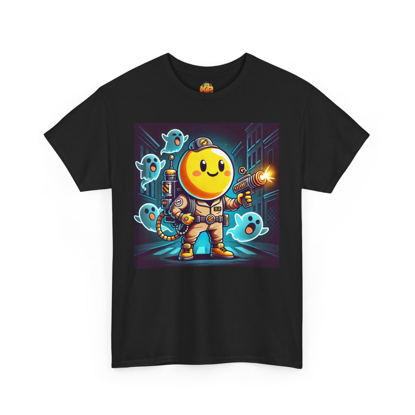 Ghost Hunting Yellow Dude - Men's Heavy Cotton Tee