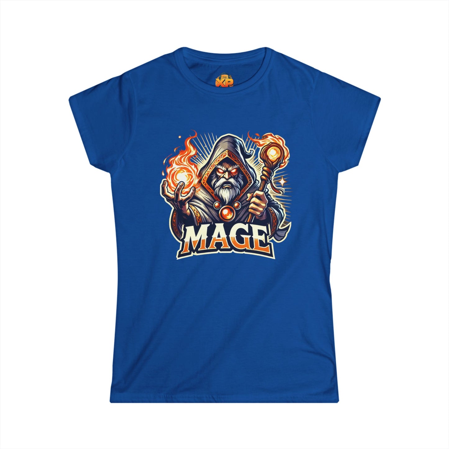 Mage Cartoon - Women's Softstyle Tee