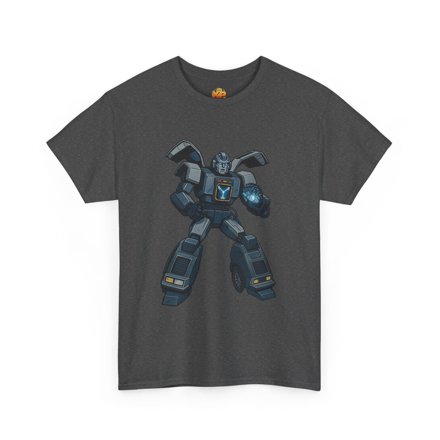 DeLorean Transformer Crossover - Men's Heavy Cotton T-Shirt