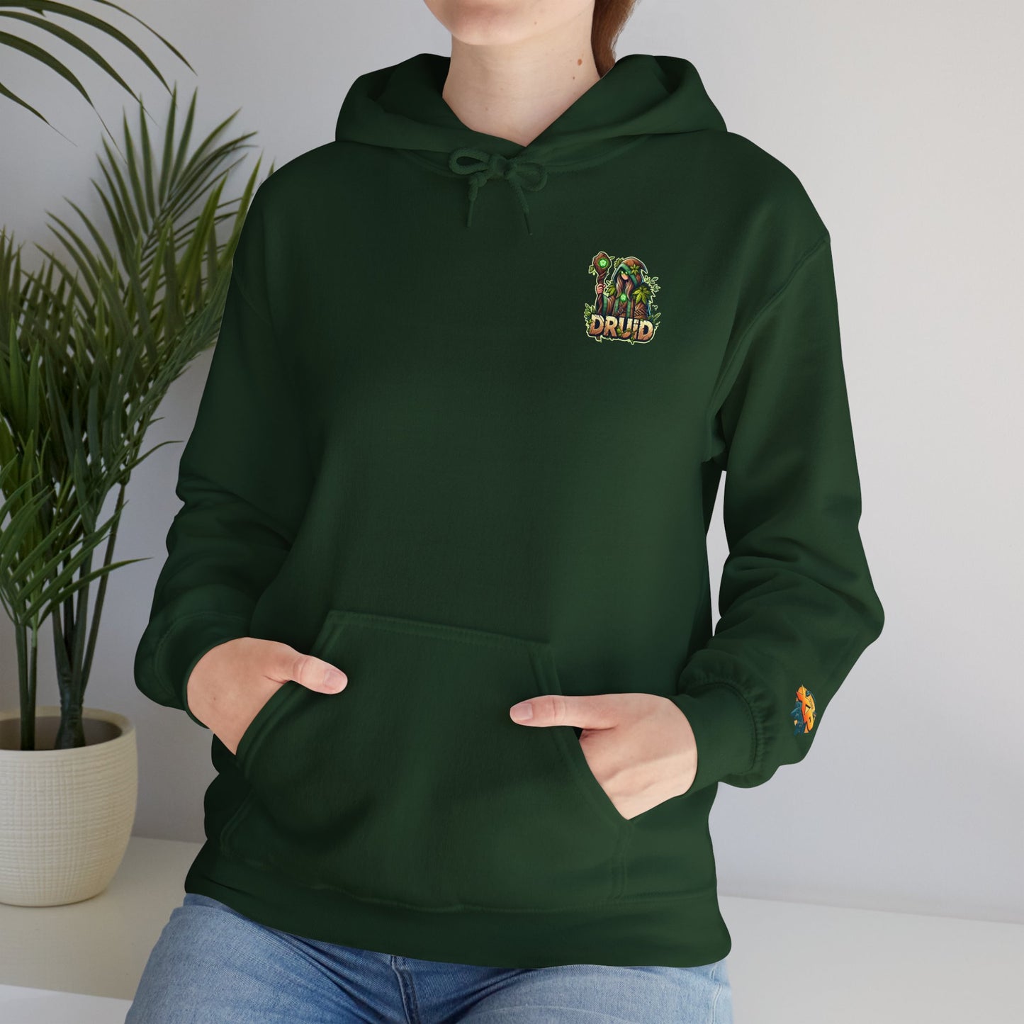 Druid Cartoon - Unisex Heavy Blend™ Hoodie