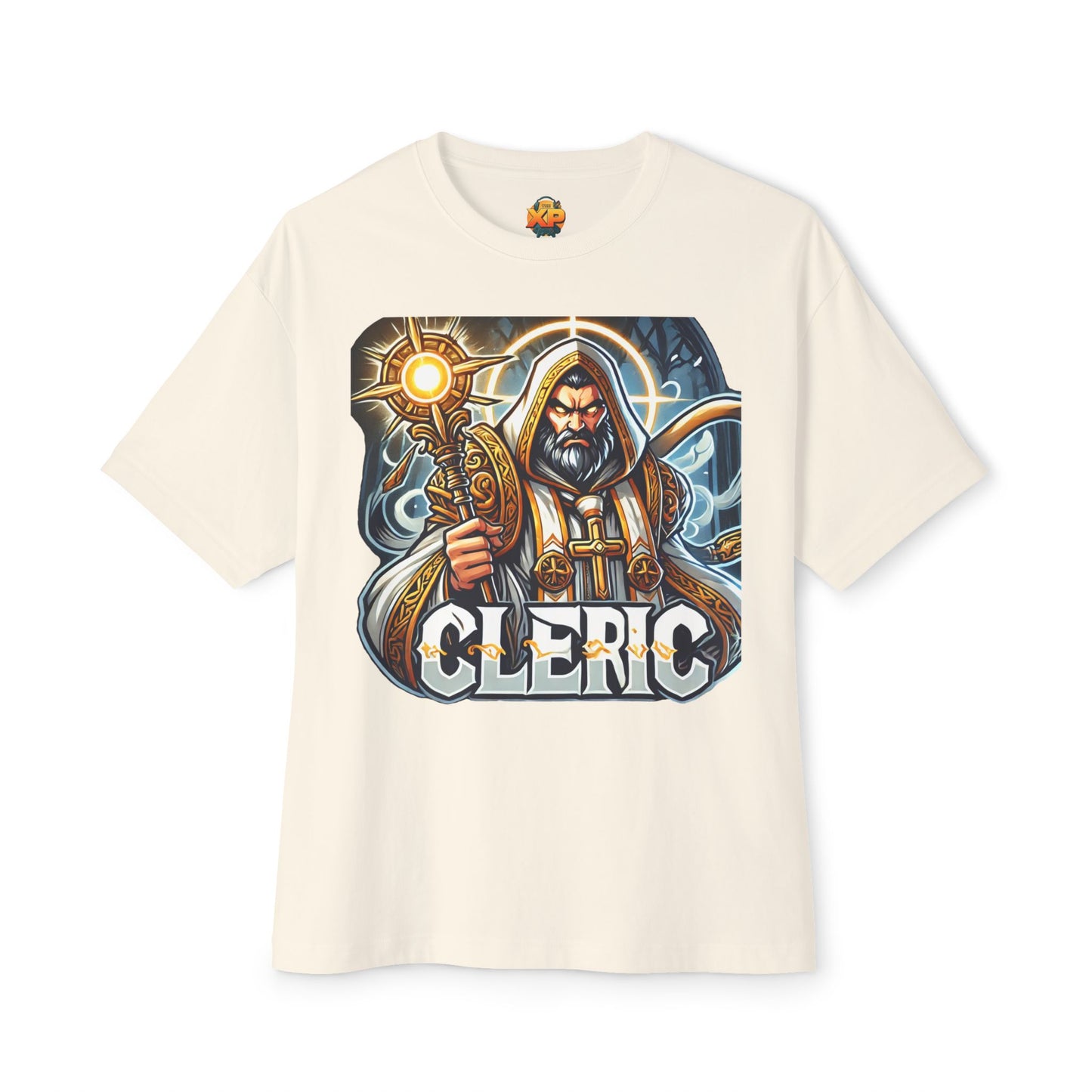 Cleric Cartoon - Women's Oversized Boxy Tee