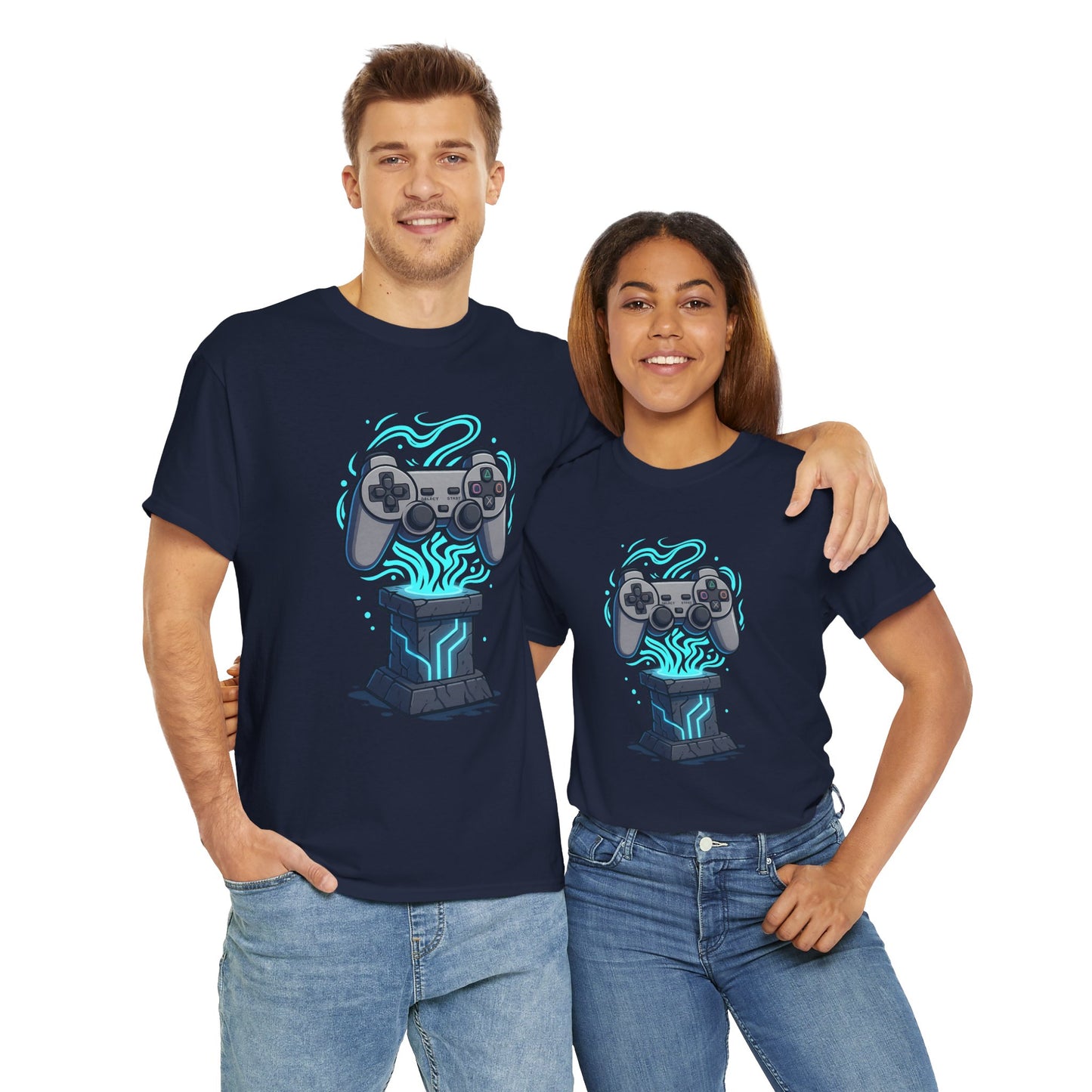 Controller of Power (PS) - Unisex Heavy Cotton Tee