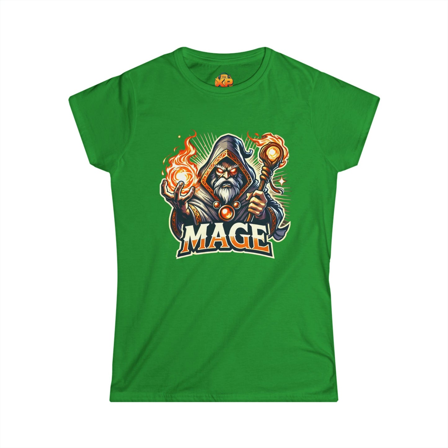 Mage Cartoon - Women's Softstyle Tee