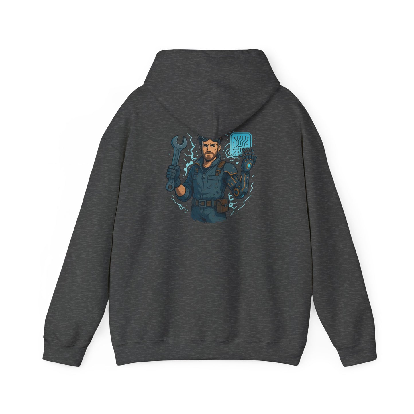 Nerdcore Icons - The Mech Engineer - Unisex Heavy Blend™ Hoodie