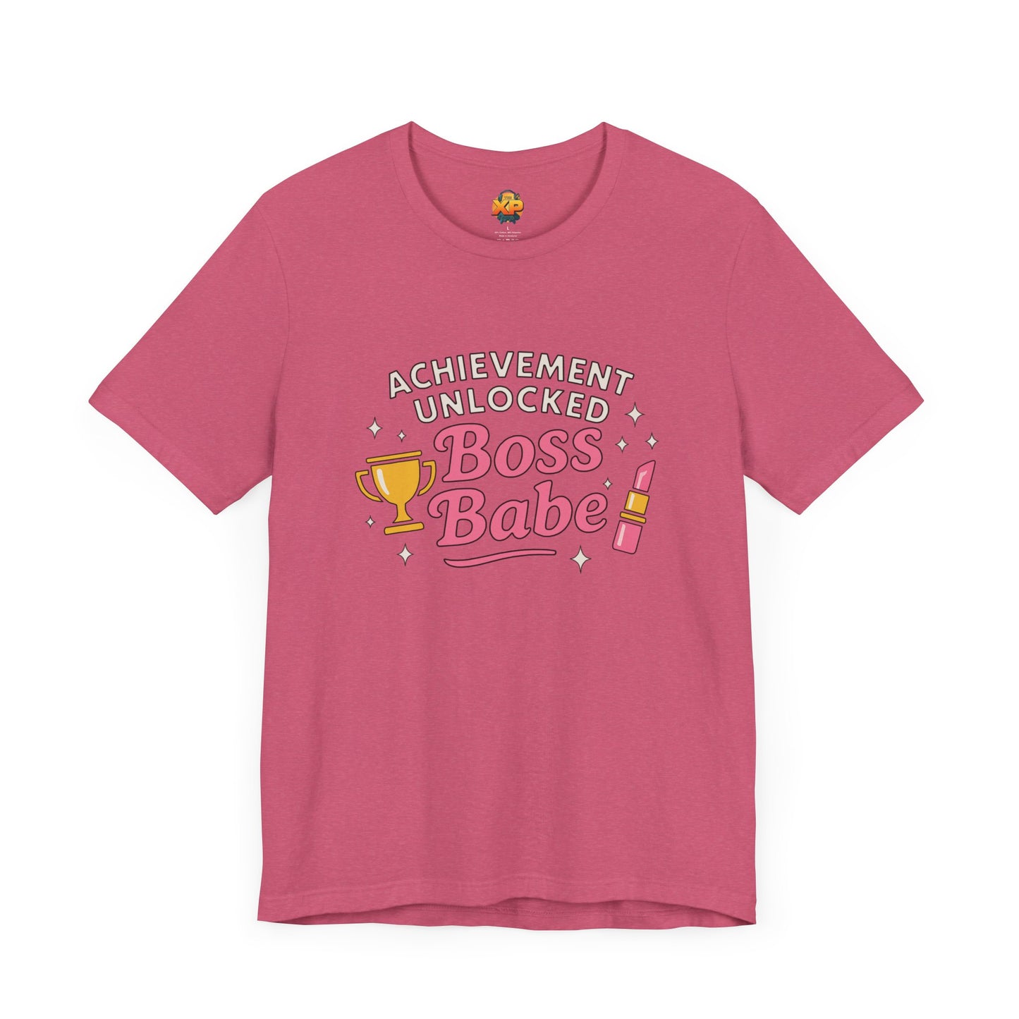 Achievement Unlocked Boss Babe - Women's Jersey Short Sleeve Tee