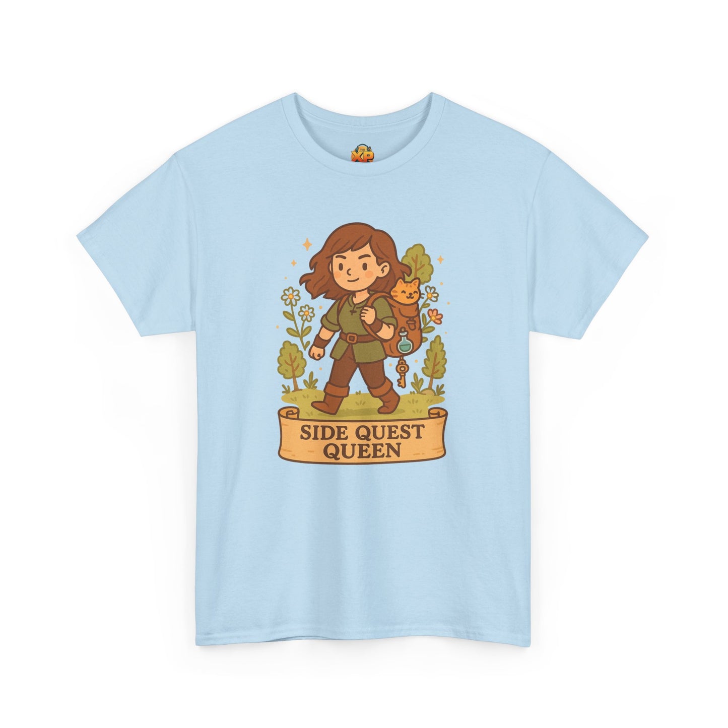 Side Quest Queen - Women's Heavy Cotton Tee