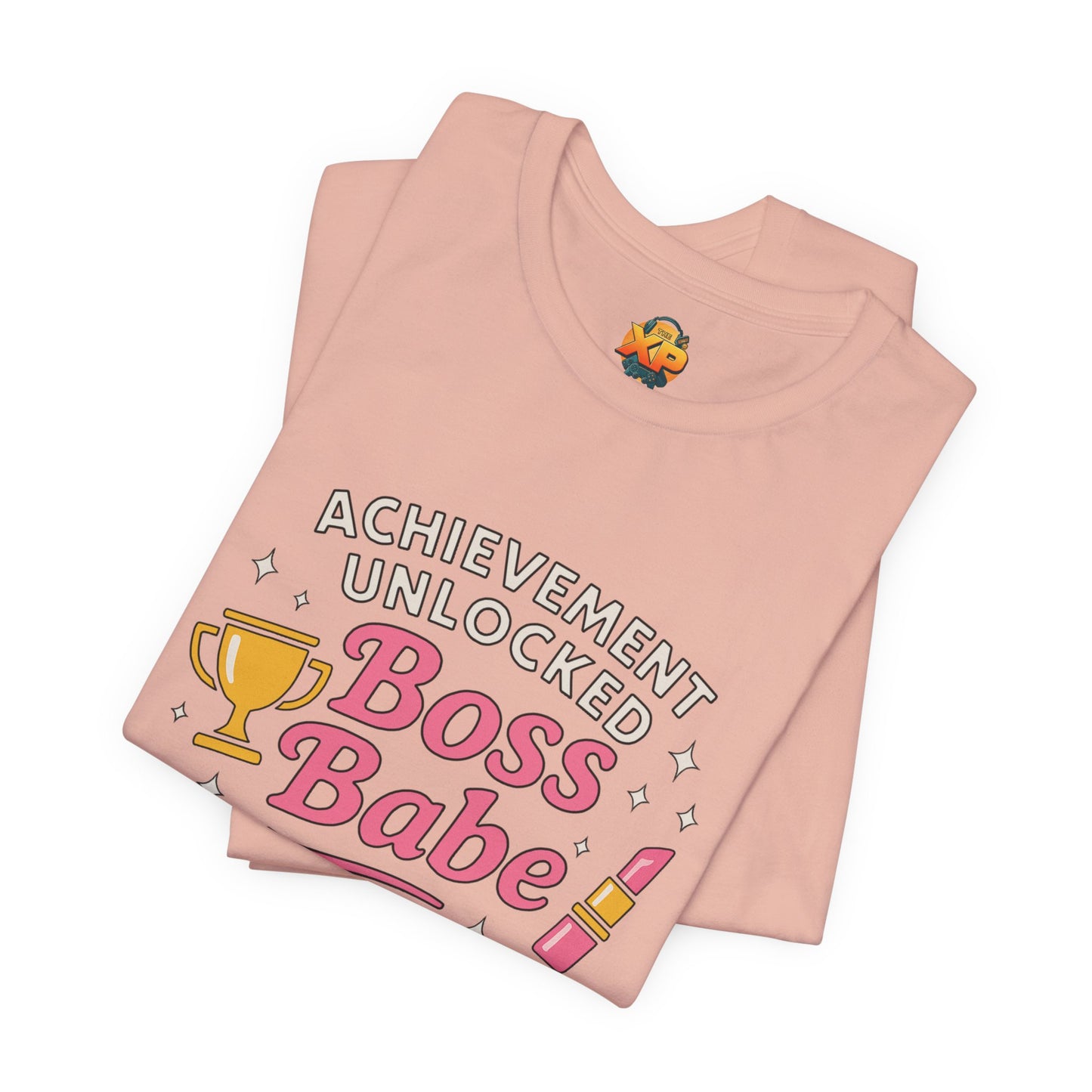 Achievement Unlocked Boss Babe - Women's Jersey Short Sleeve Tee