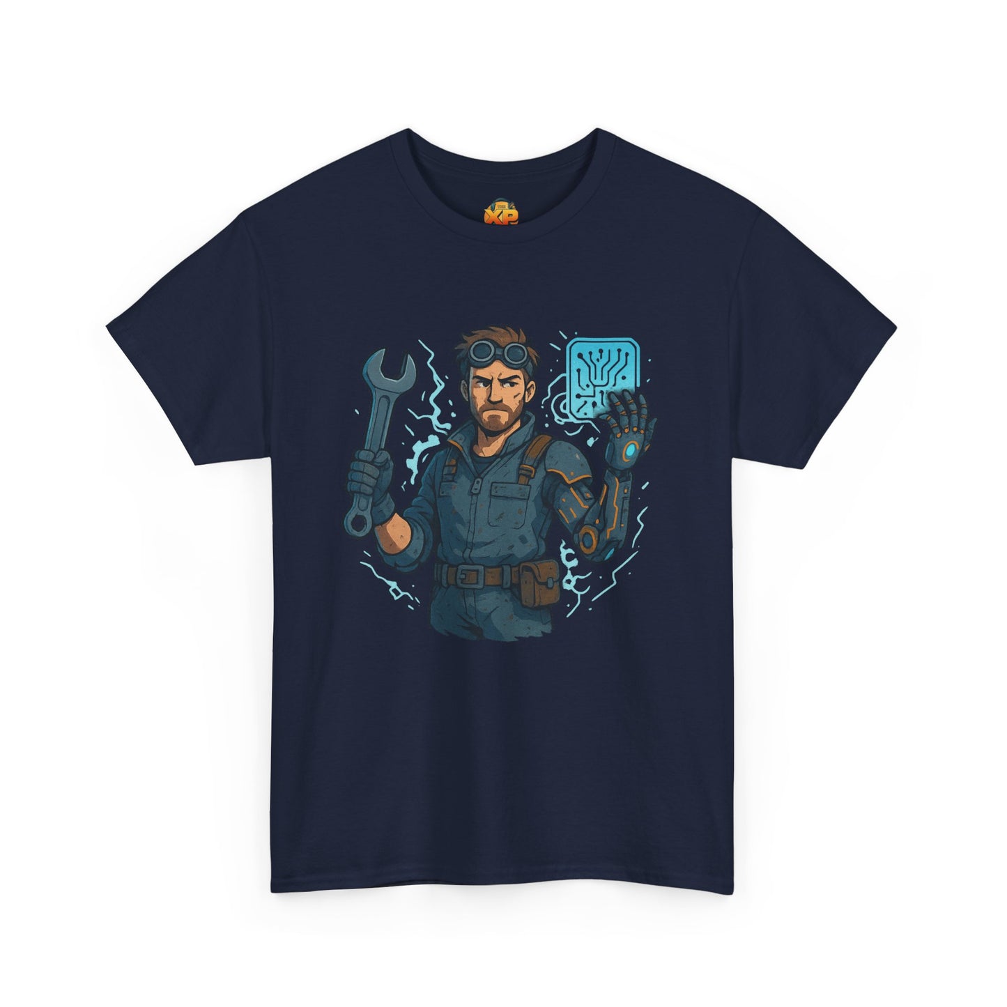 Nerdcore Icons - The Mech Engineer - Unisex Heavy Cotton Tee