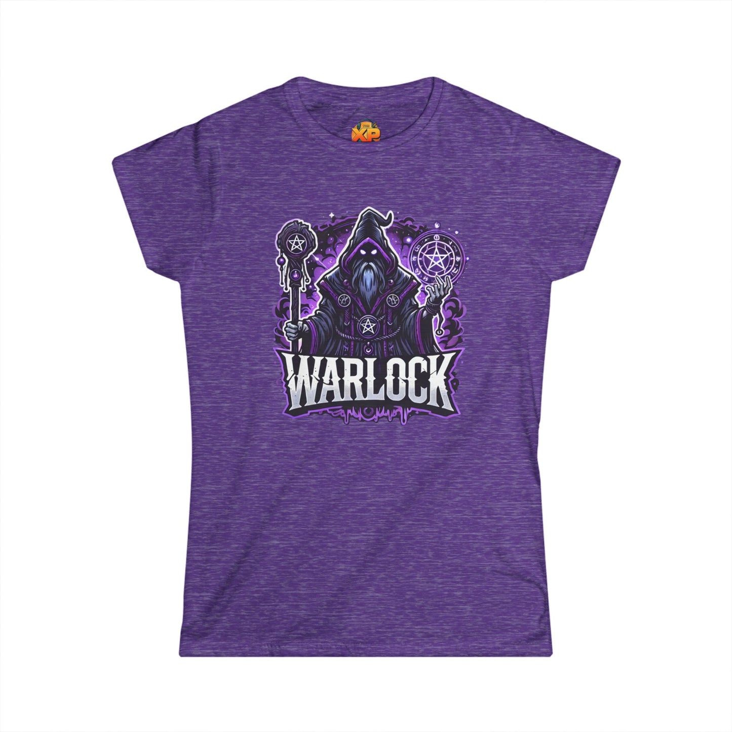 Warlock Cartoon - Women's Softstyle Tee