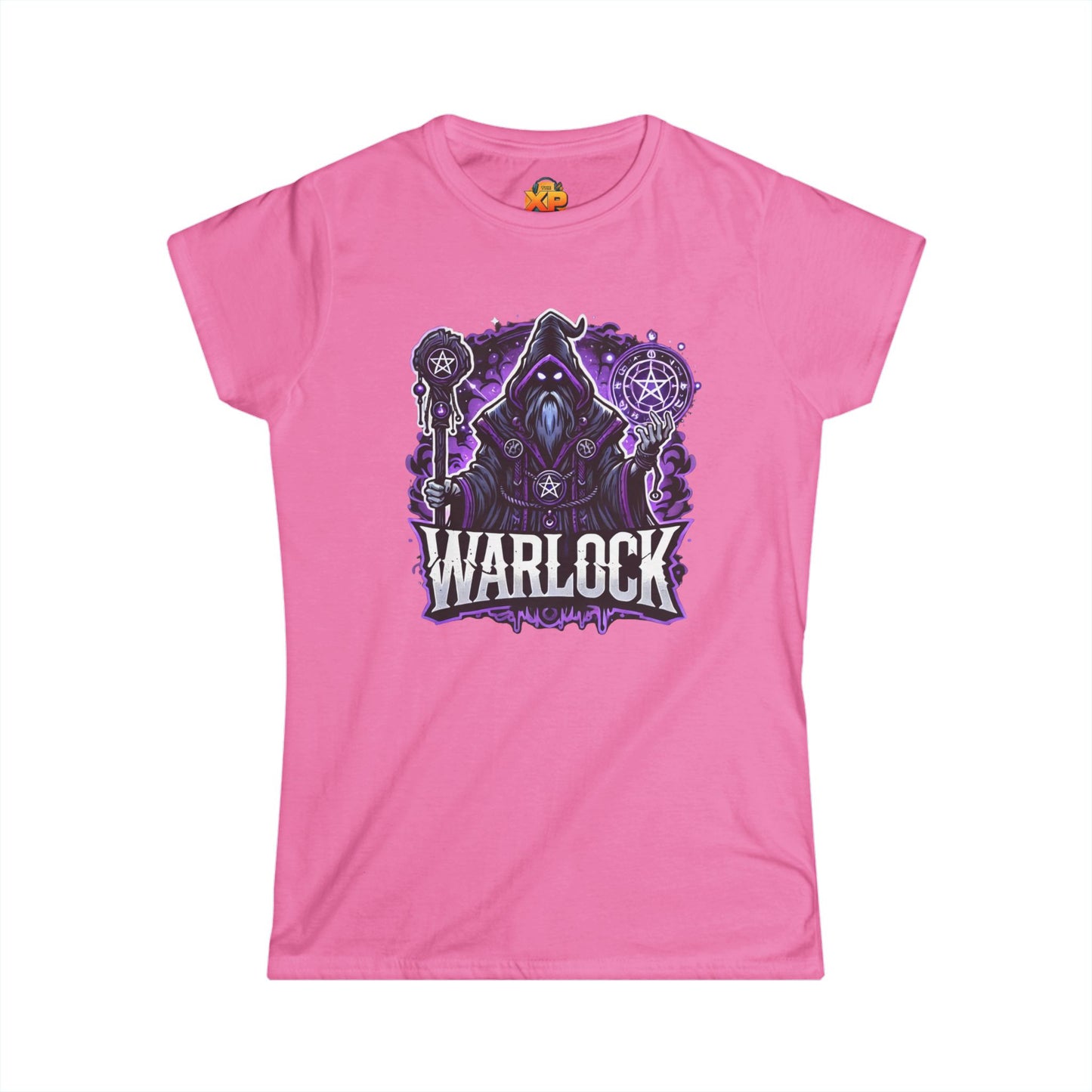 Warlock Cartoon - Women's Softstyle Tee