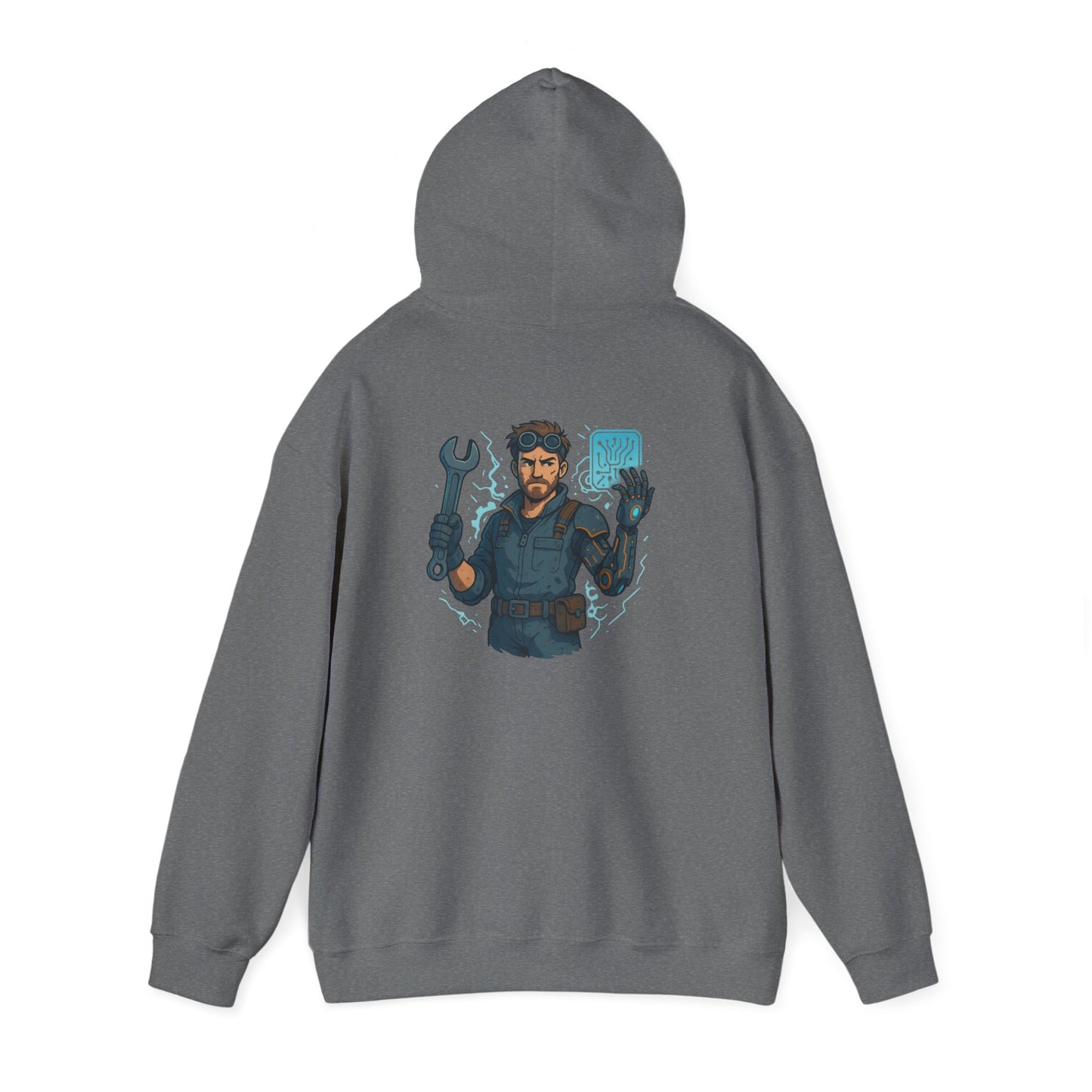 Nerdcore Icons - The Mech Engineer - Unisex Heavy Blend™ Hoodie