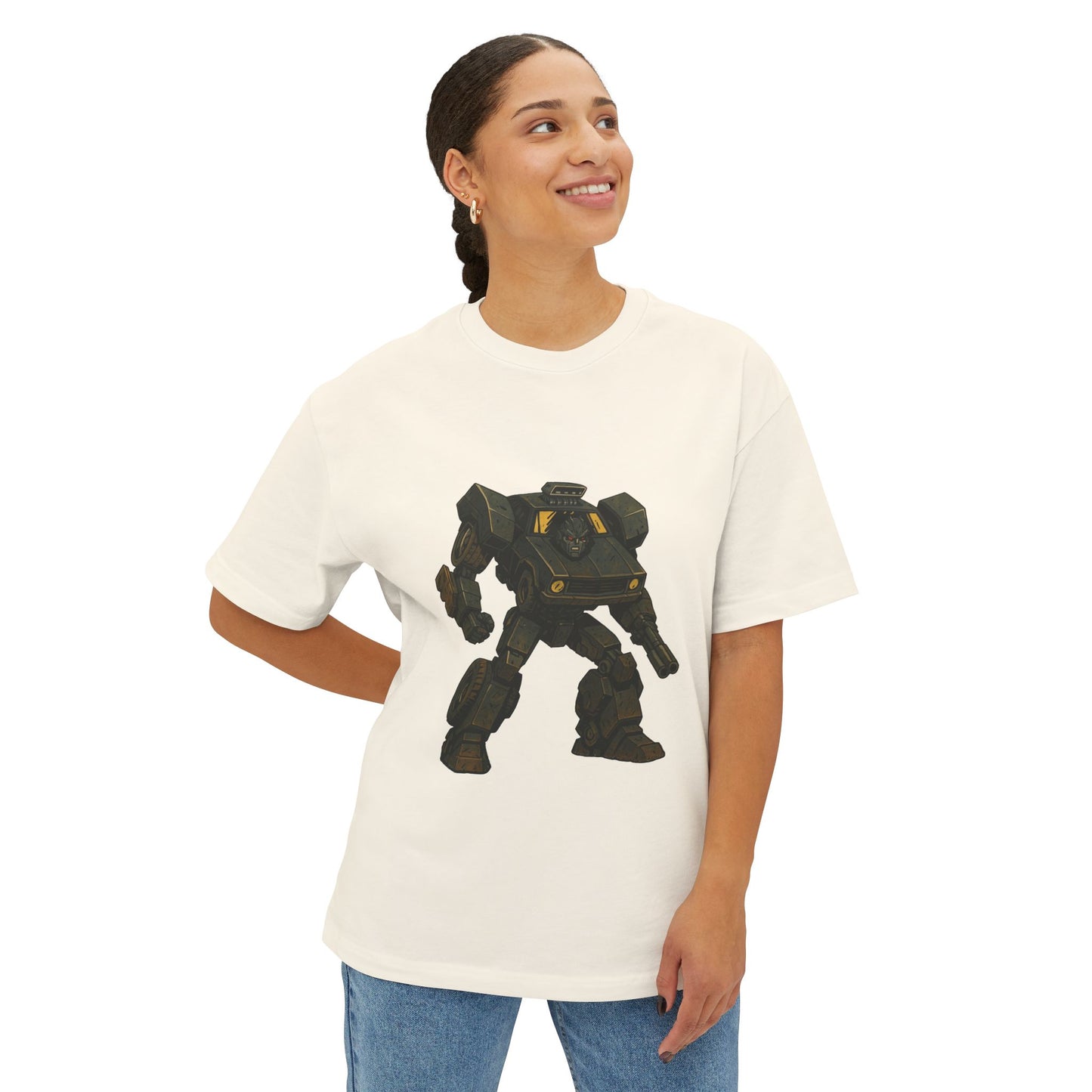 Interceptor Transformer Crossover - Women's Oversized Boxy Tee