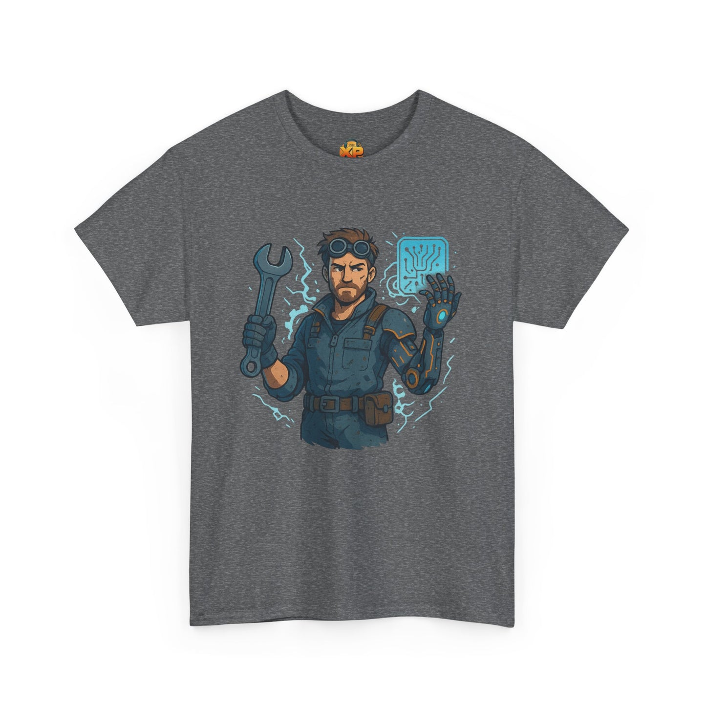 Nerdcore Icons - The Mech Engineer - Unisex Heavy Cotton Tee