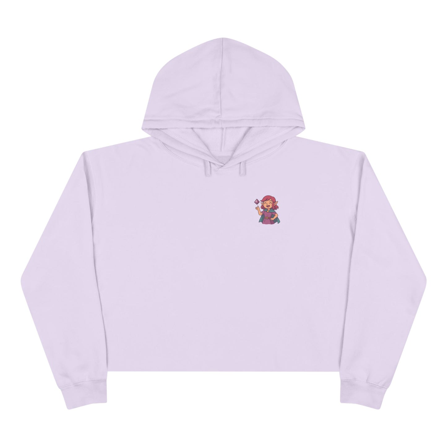 Chaotic Good Vibes - Crop Hoodie
