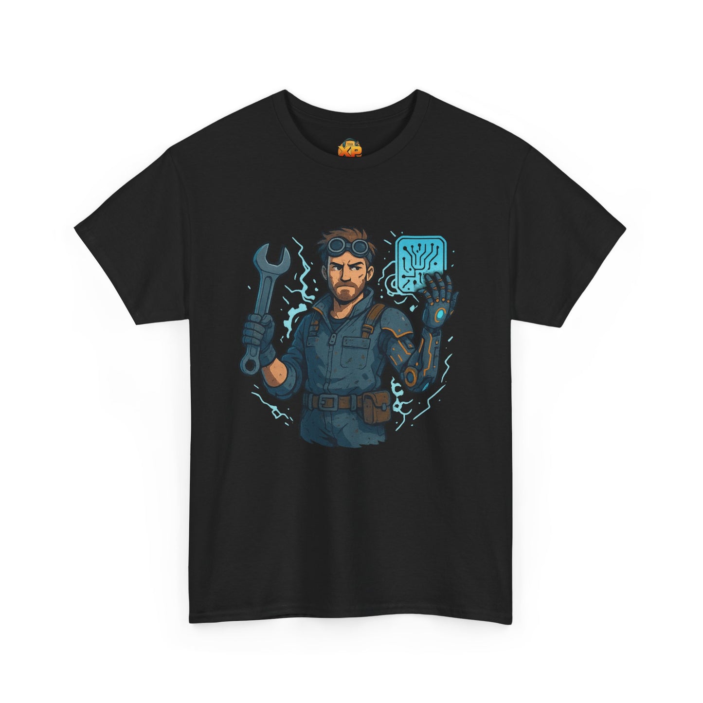 Nerdcore Icons - The Mech Engineer - Unisex Heavy Cotton Tee