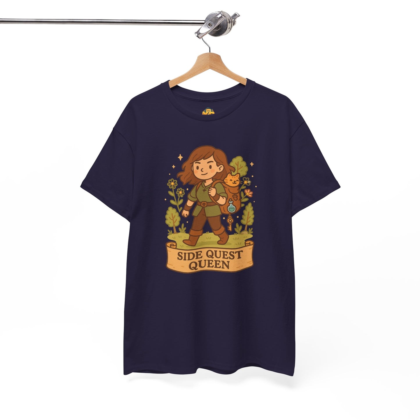 Side Quest Queen - Women's Heavy Cotton Tee