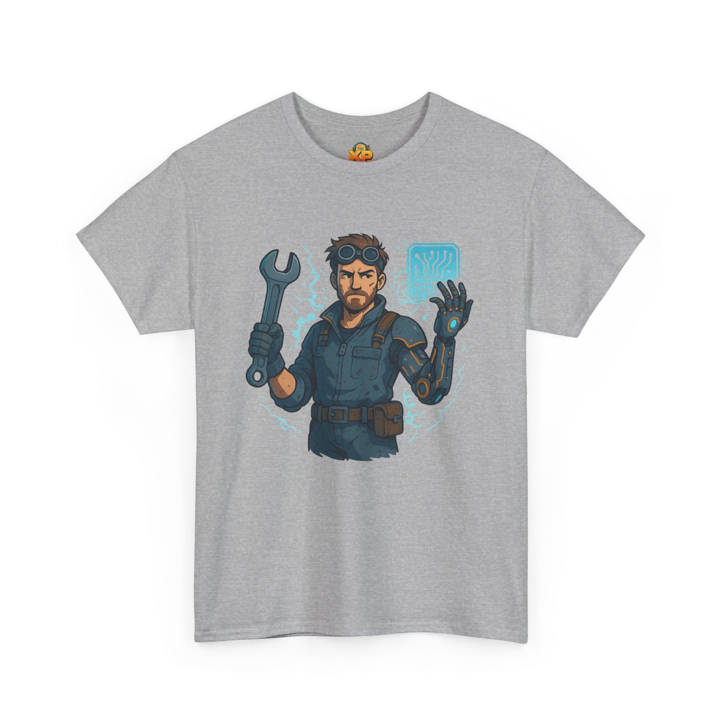 Nerdcore Icons - The Mech Engineer - Unisex Heavy Cotton Tee
