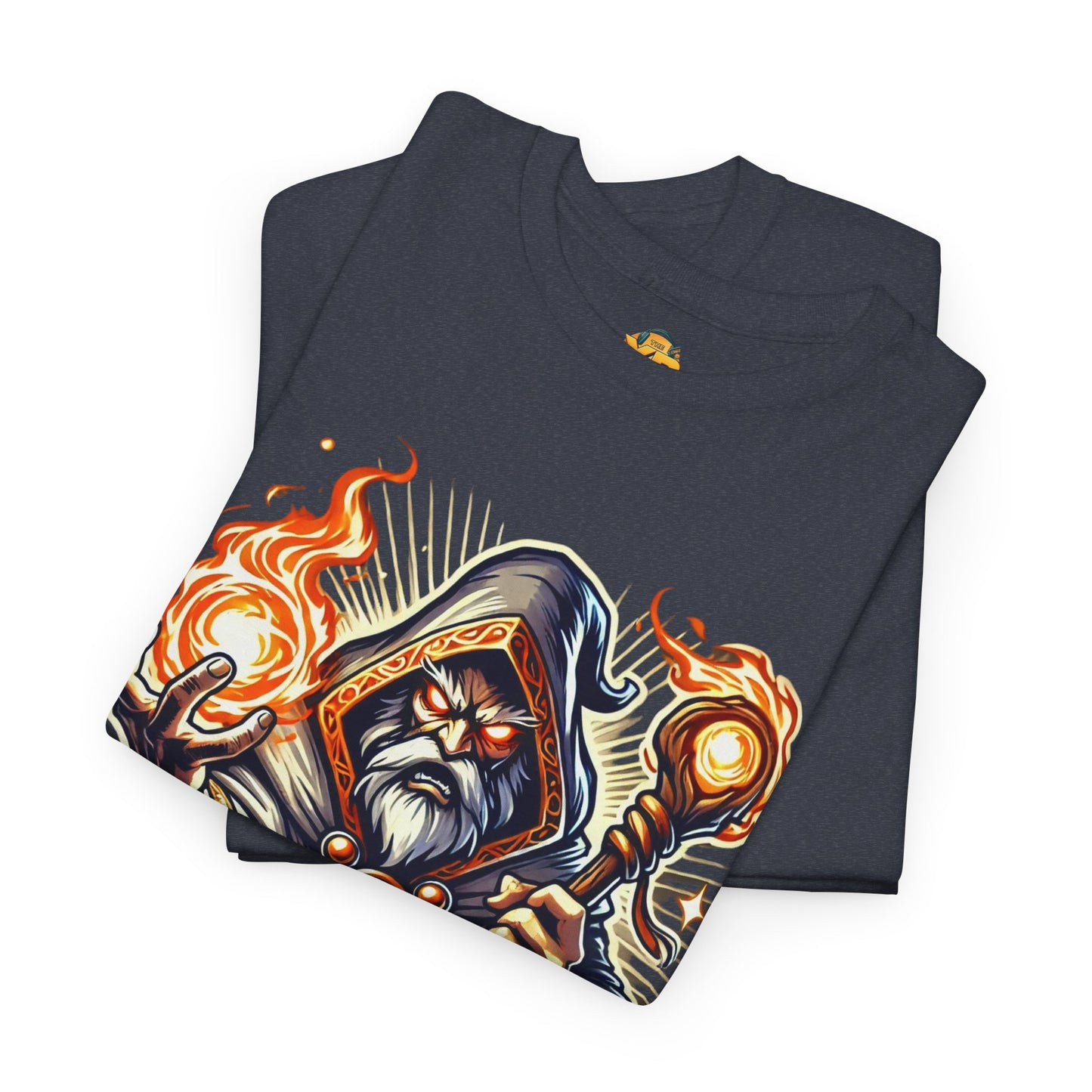 Mage Cartoon - Men's Heavy Cotton Tee