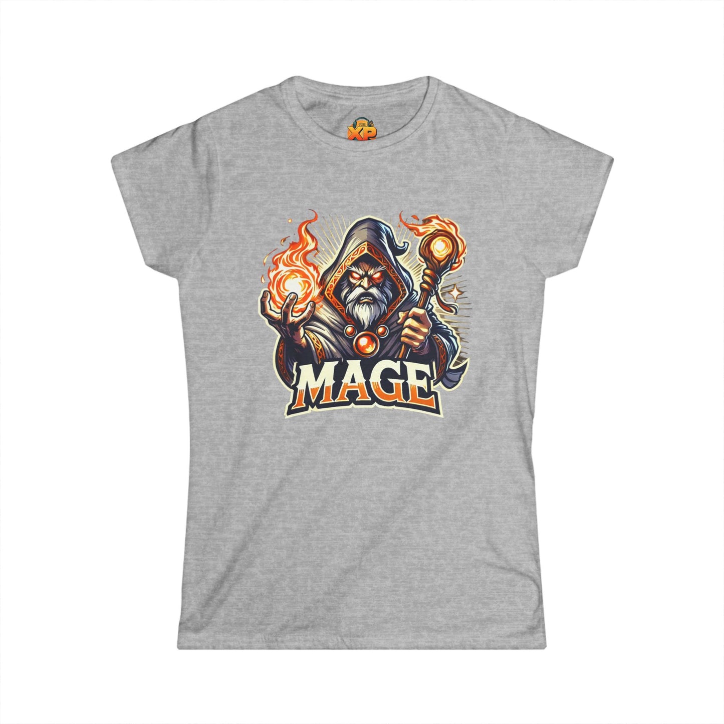 Mage Cartoon - Women's Softstyle Tee