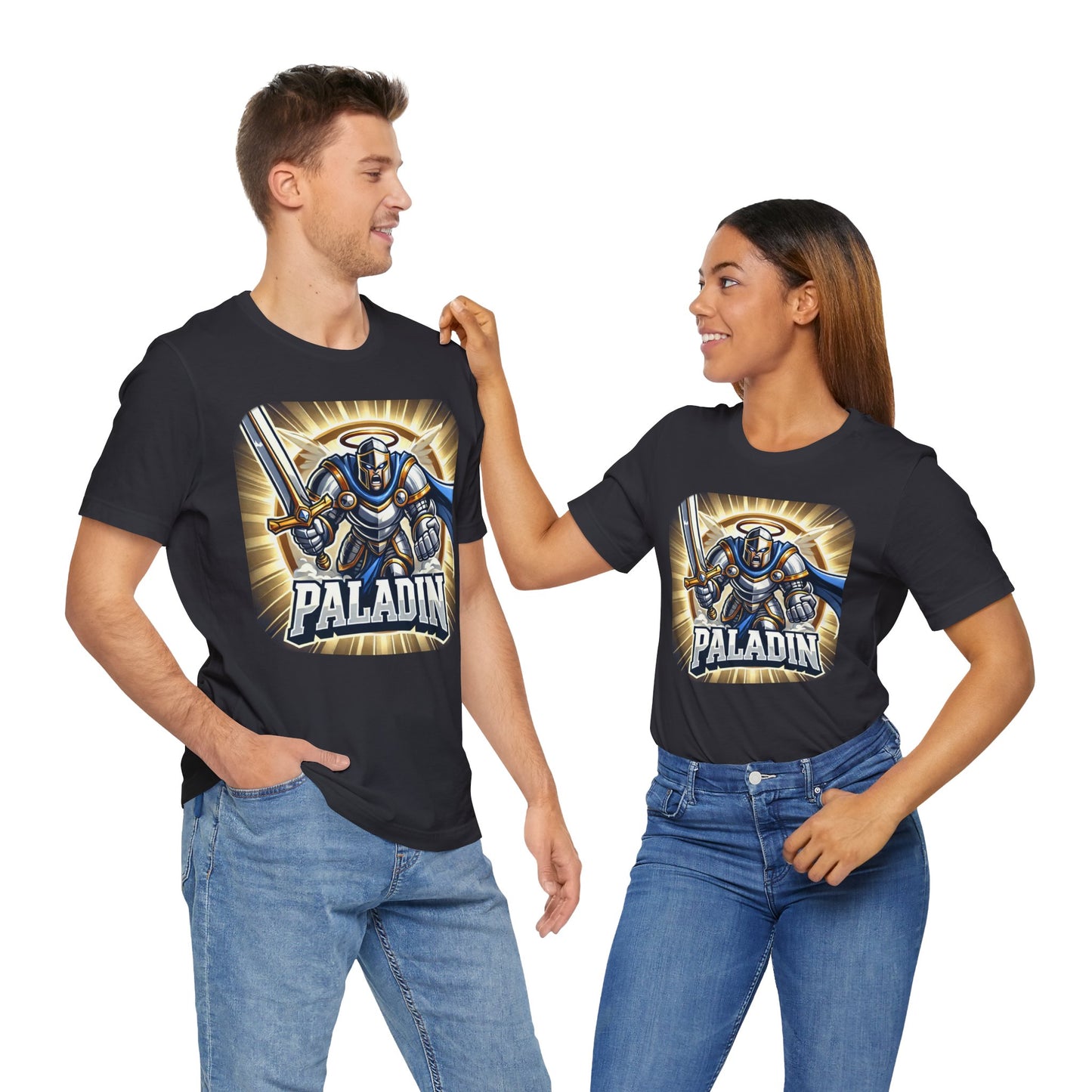 Paladin Cartoon - Men's Jersey Short Sleeve Tee