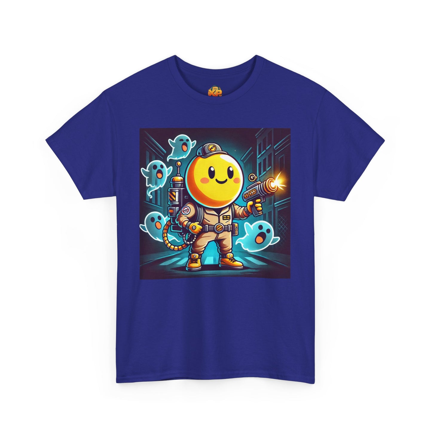 Ghost Hunting Yellow Dude - Men's Heavy Cotton Tee
