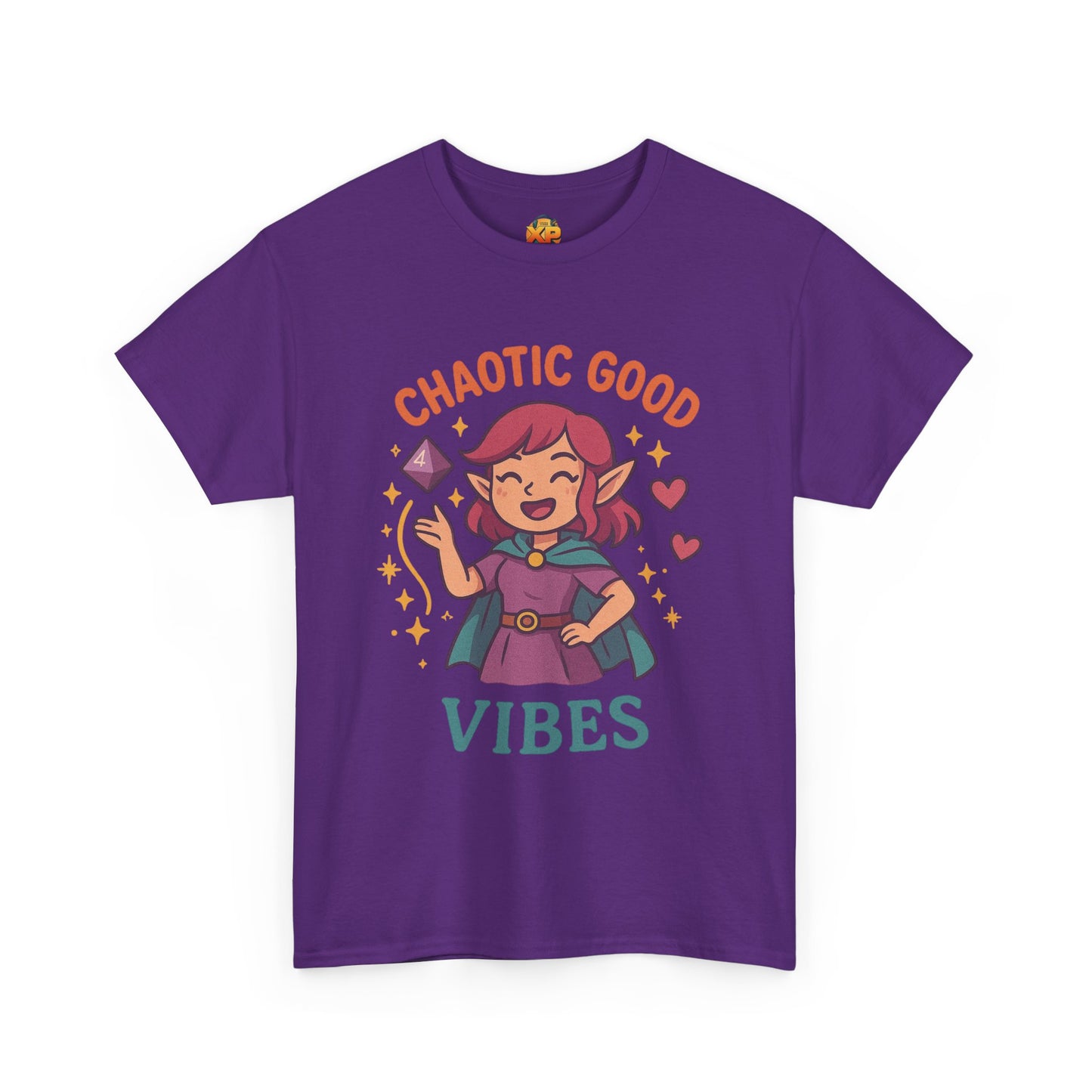 Chaotic Good Vibes - Women's Heavy Cotton Tee