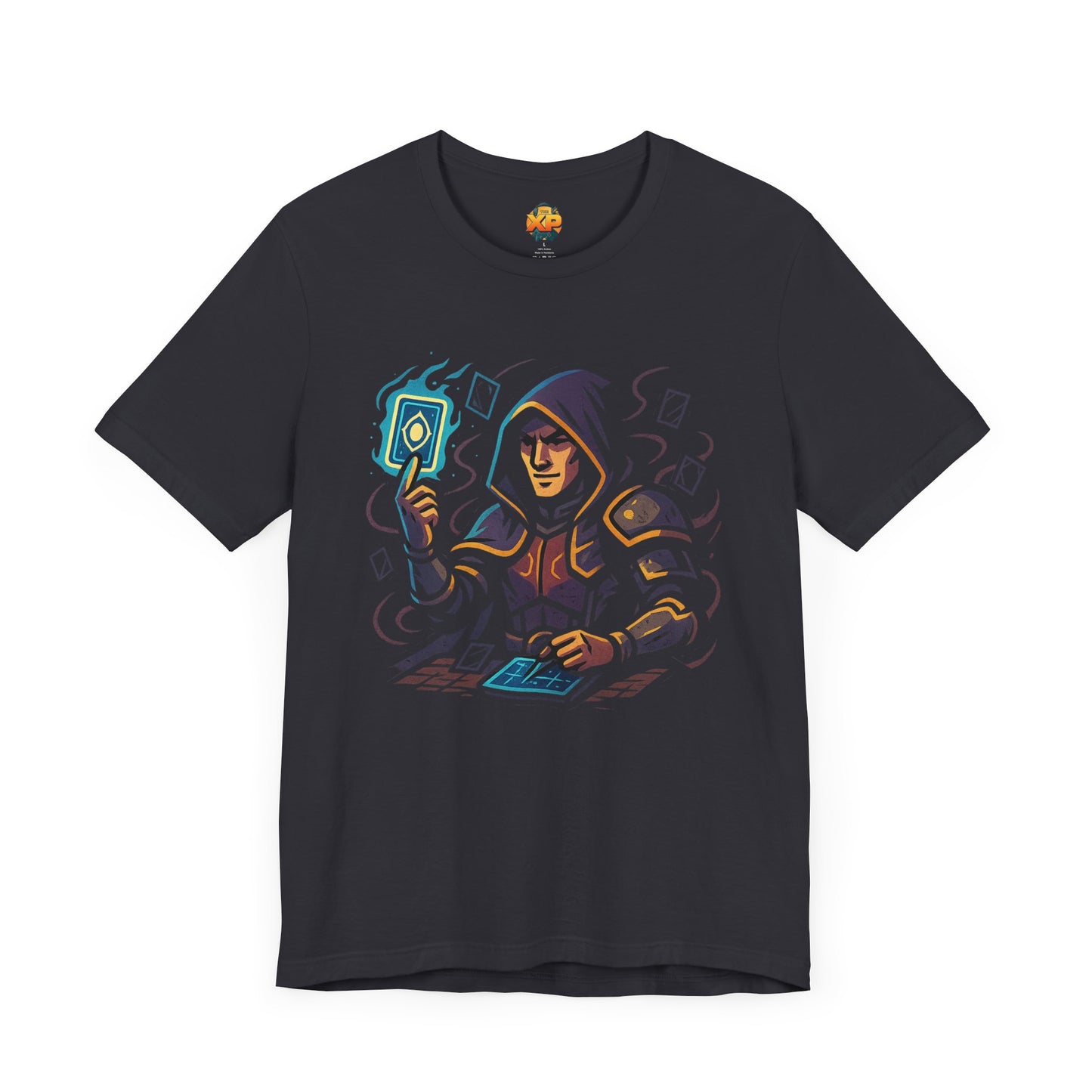 Nerdcore Icons - The Card Duelist - Unisex Jersey Short Sleeve Tee