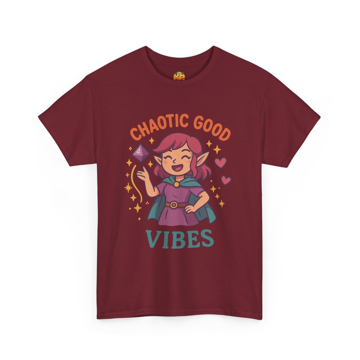 Chaotic Good Vibes - Women's Heavy Cotton Tee