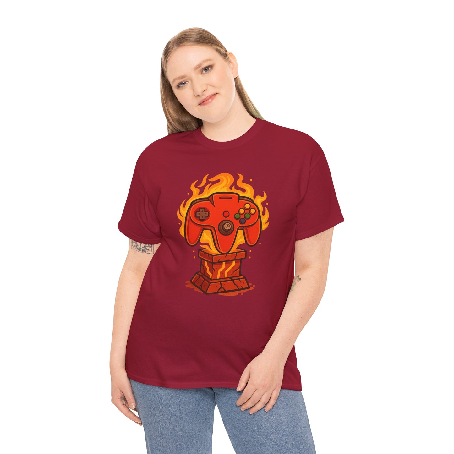 Controller of Power (The M) - Unisex Heavy Cotton Tee