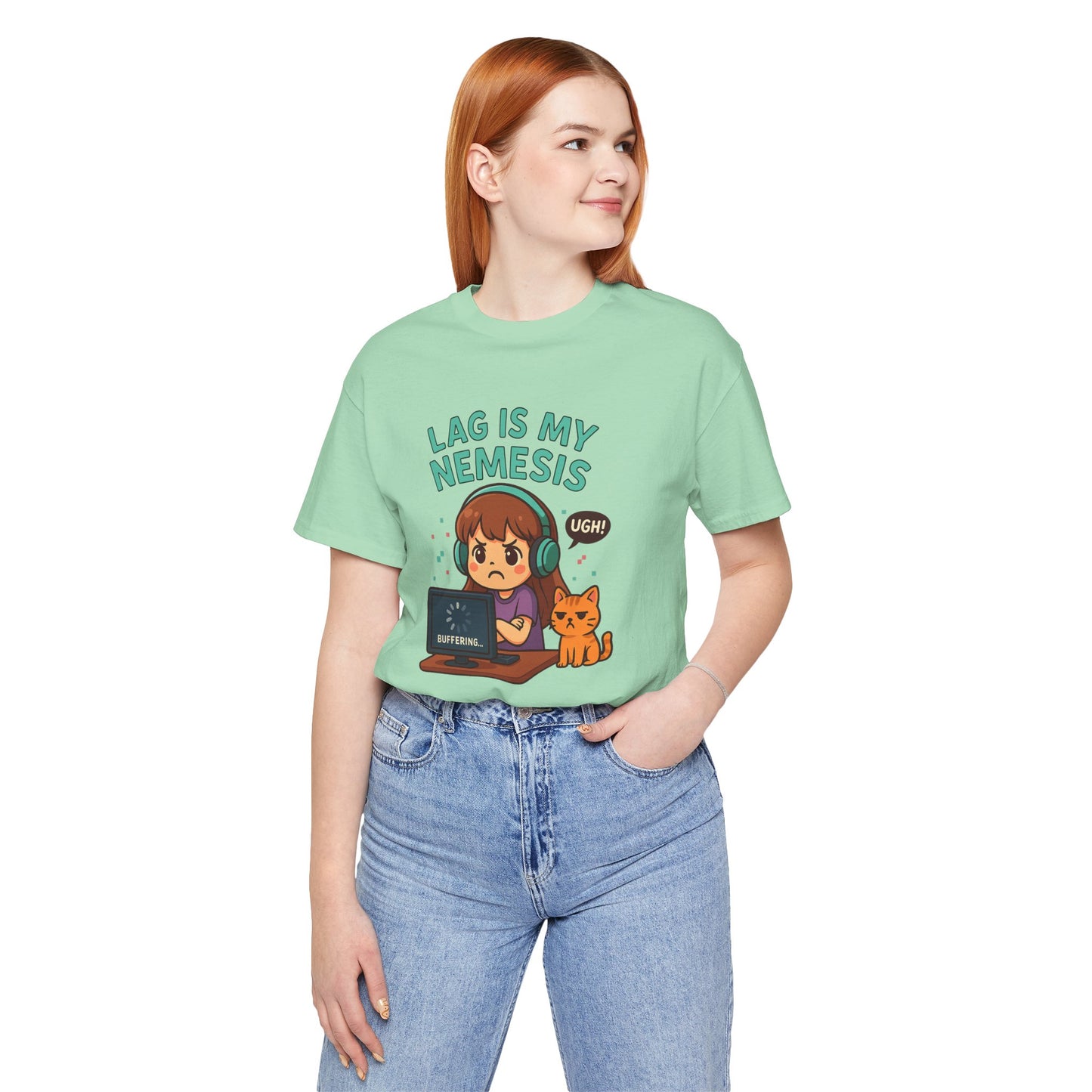 Lag is My Nemesis - Women's Jersey Short Sleeve Shirt