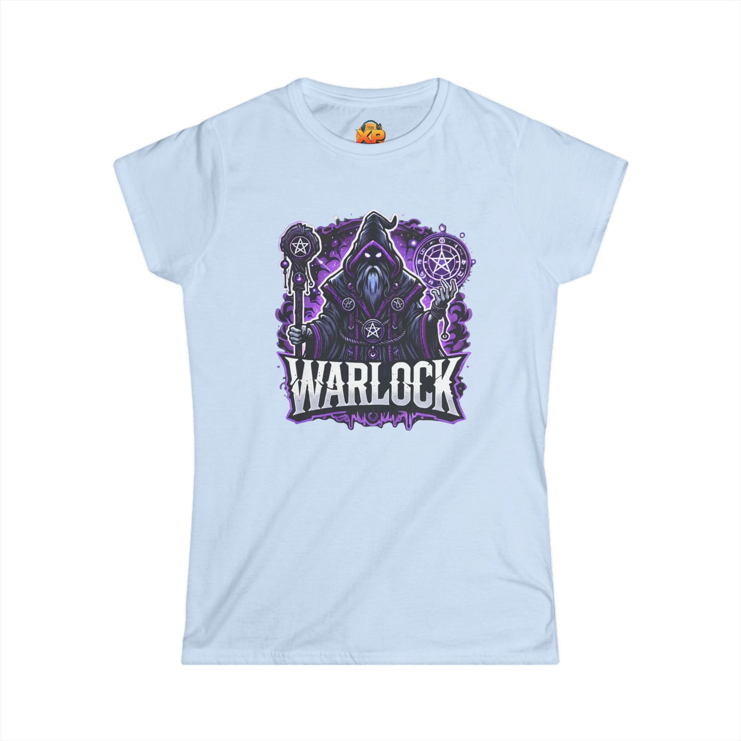 Warlock Cartoon - Women's Softstyle Tee