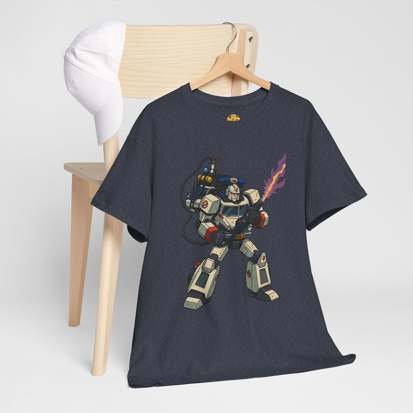 Ecto-1 Transformer Crossover - Men's Heavy Cotton T-Shirt