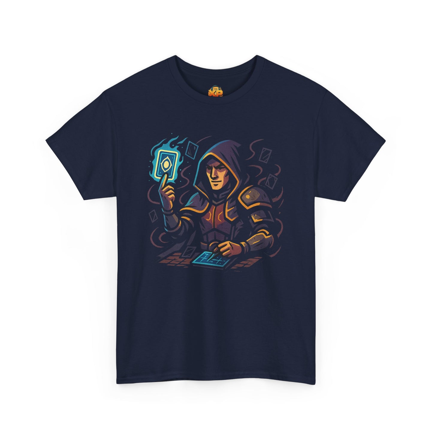 Nerdcore Icons - The Card Duelist - Unisex Heavy Cotton Tee